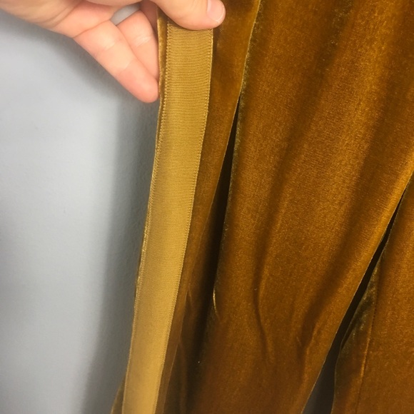 VERONICA BEARD | Ramsey wide leg tux pants gold 2 - Picture 7 of 9